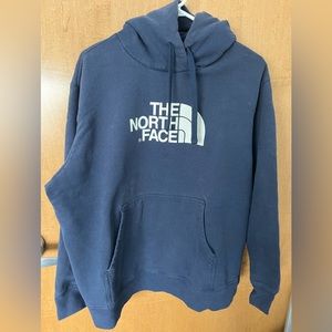 North face logo hoodie